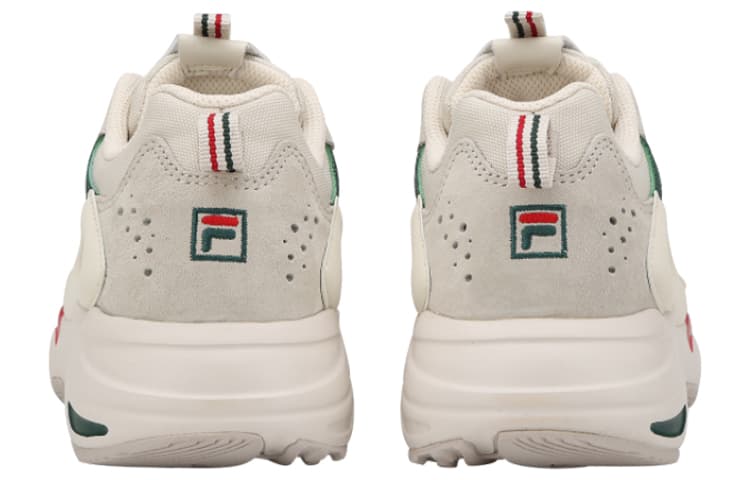 Женская обувь в стиле ретро FILA Tracer Series, серая, зеленая, красная версия