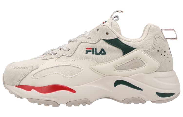 FILA Tracer Series Retro Shoe Gray Green Red Version Women's