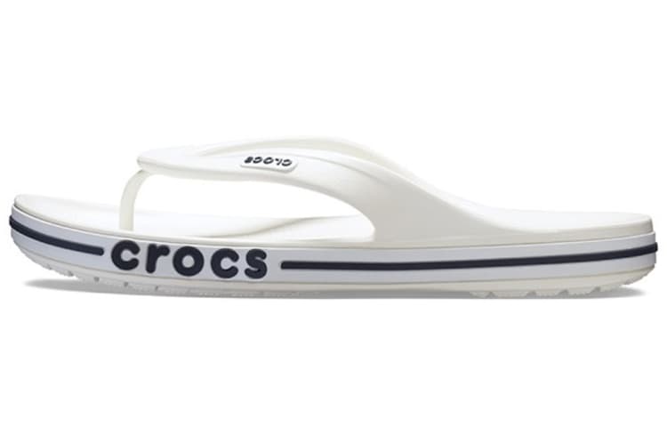 Crocs Bayaband White Blue Unisex Flip Flops 'White Blue'