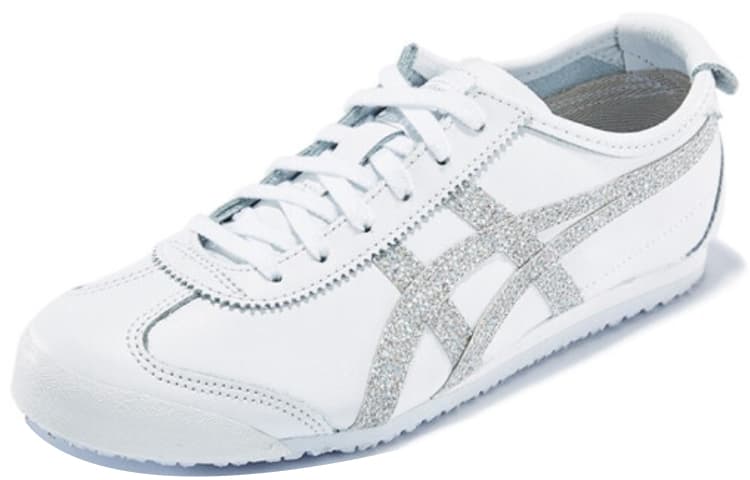 Женские кроссовки Onitsuka Tiger Mexico 66, белое серебро