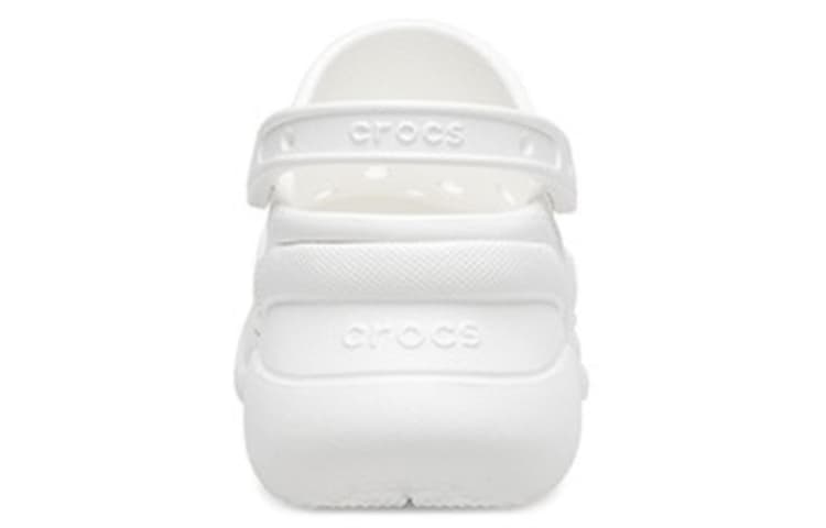 Классические спортивные сандалии Crocs Clog, белые, женские