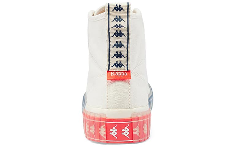 Kappa KOLUMN Дышащие легкие туфли для скейтборда с высоким берцем Унисекс Белый Красный