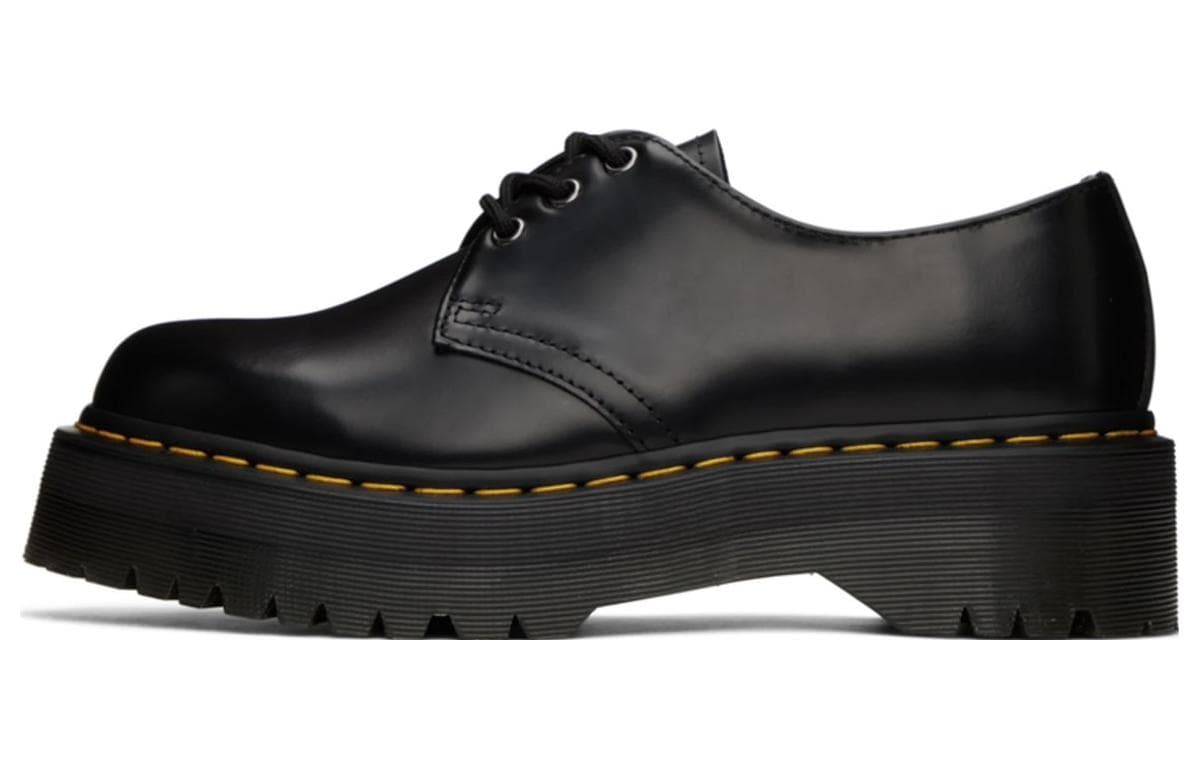 Dr. Martens 1461 Smooth Leather Platform Black