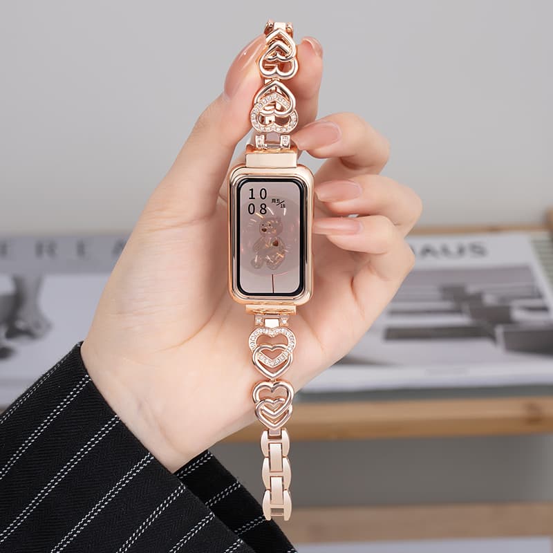 CHENSONG Ремешок, совместимый с Huawei, металлический