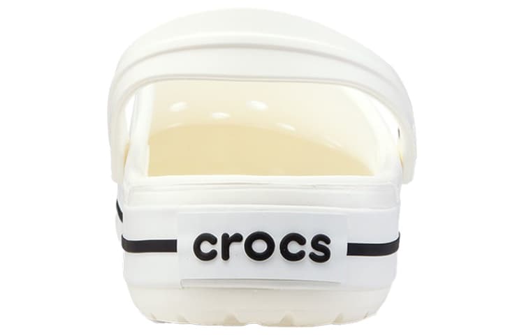 Пляжные белые сандалии унисекс Crocs