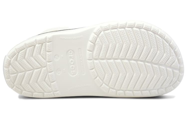 Пляжные белые сандалии унисекс Crocs