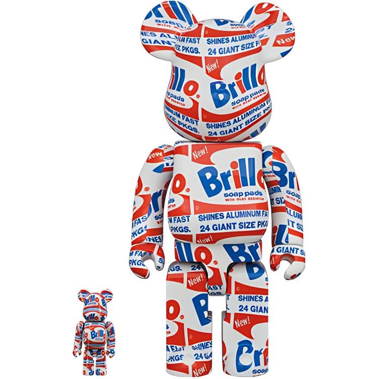 BE@RBRICK X Andy Warhol Brillo 2022