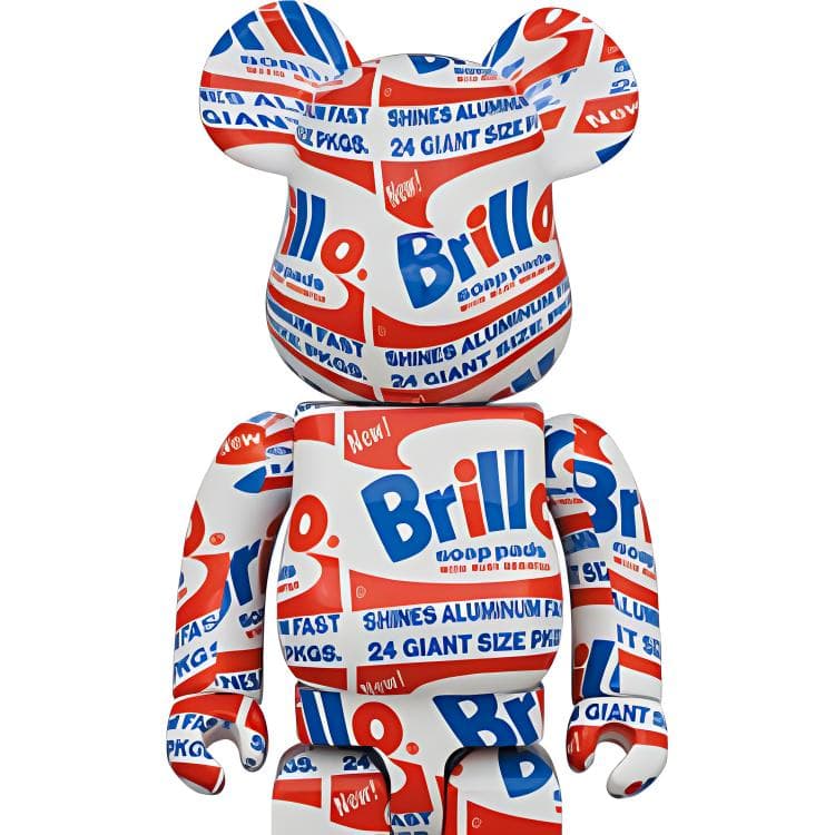 BE@RBRICK X Энди Уорхол Брилло 2022
