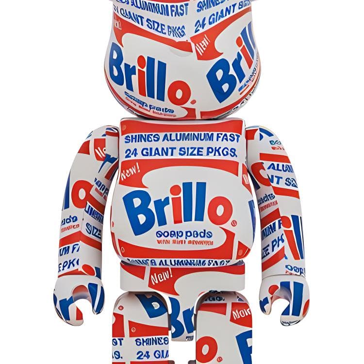 BE@RBRICK X Энди Уорхол Брилло 2022