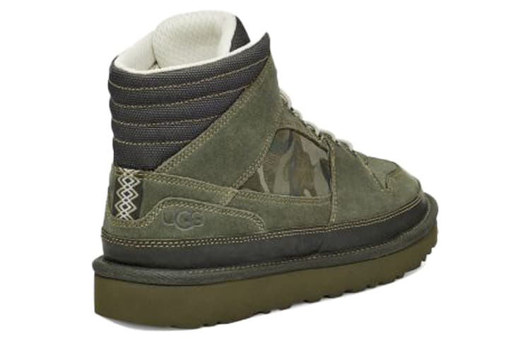 UGG Highland Sport Hiker Mid Camo Mid Top Sports Green Camouflage 'Green'