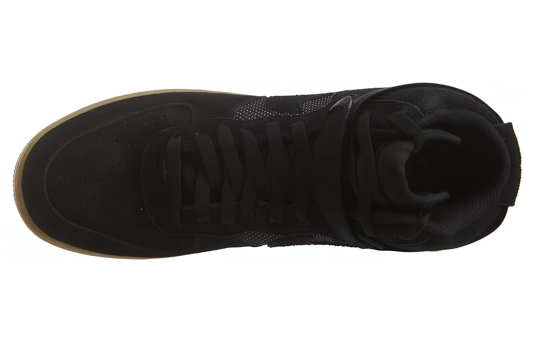 Кроссовки Nike Air Force 1 High 07 LV8, черные резинки