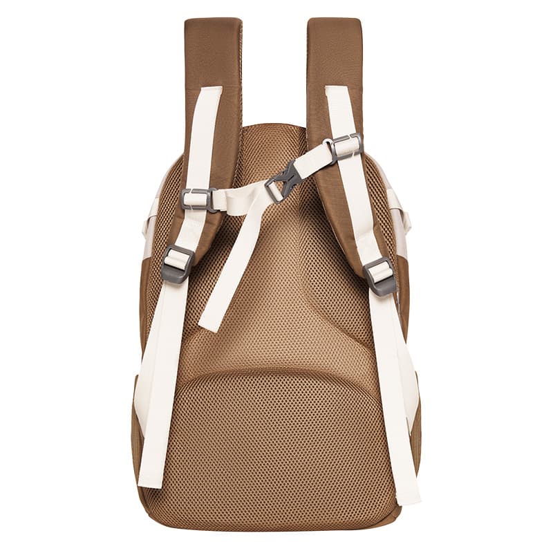 Рюкзак PEAK 300D из усиленной ткани унисекс верблюжий/яшма/черный белый