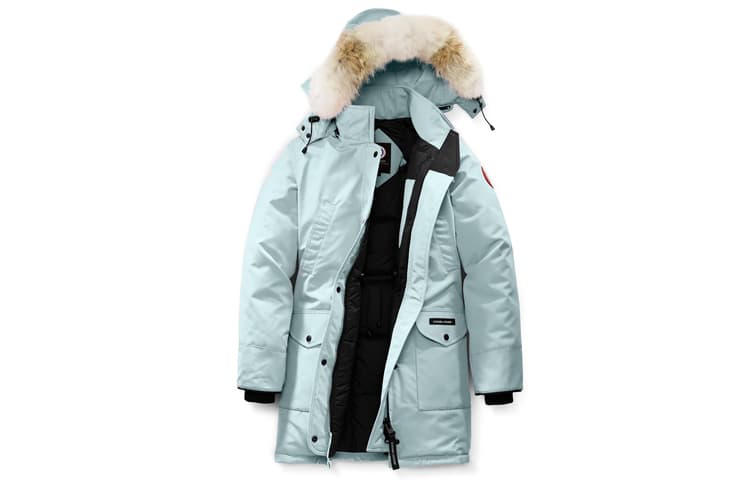 Canada Goose Women's Trillium Parka Heritage Jacket Classic Fit Stormy Sky