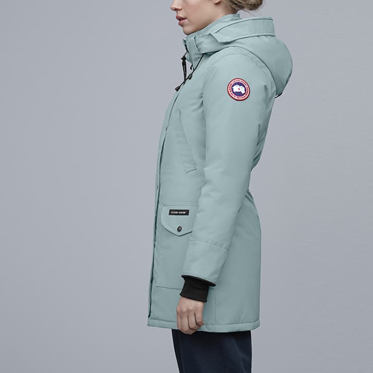 Женская парка Canada Goose Trillium Heritage классического кроя Stormy Sky