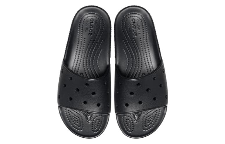 Классические шлепанцы Crocs, черные