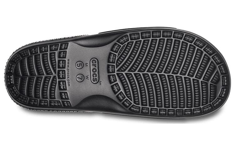 Классические шлепанцы Crocs, черные