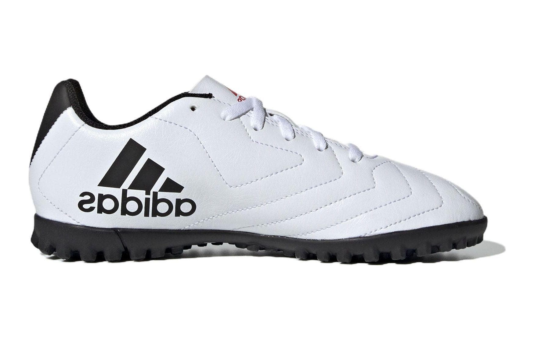 Adidas Goletto 7 Нескользящие детские низкие кеды с защитой от ударов Ярко-белые детские футбольные бутсы