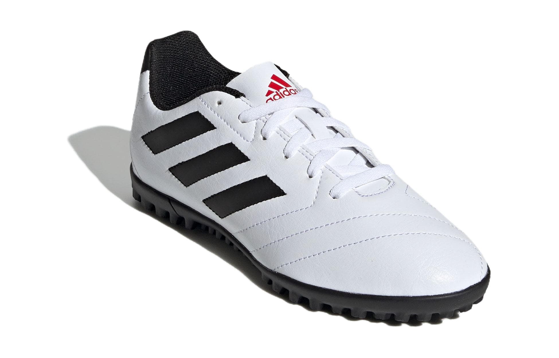 Adidas Goletto 7 Нескользящие детские низкие кеды с защитой от ударов Ярко-белые детские футбольные бутсы