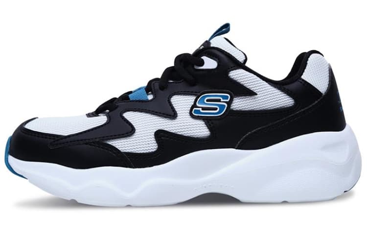 Skechers D Lites Airy Unisex Black/White/Blue Women's