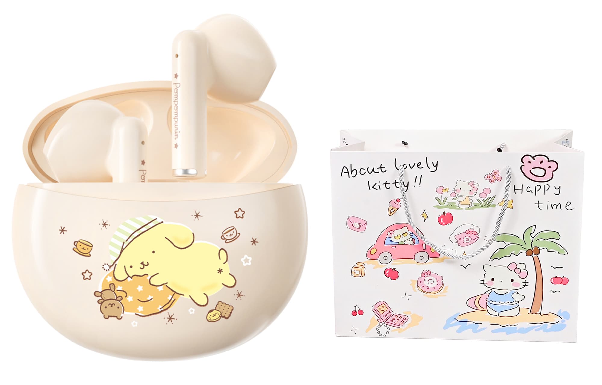 Беспроводные наушники серии Hello Kitty Sanrio