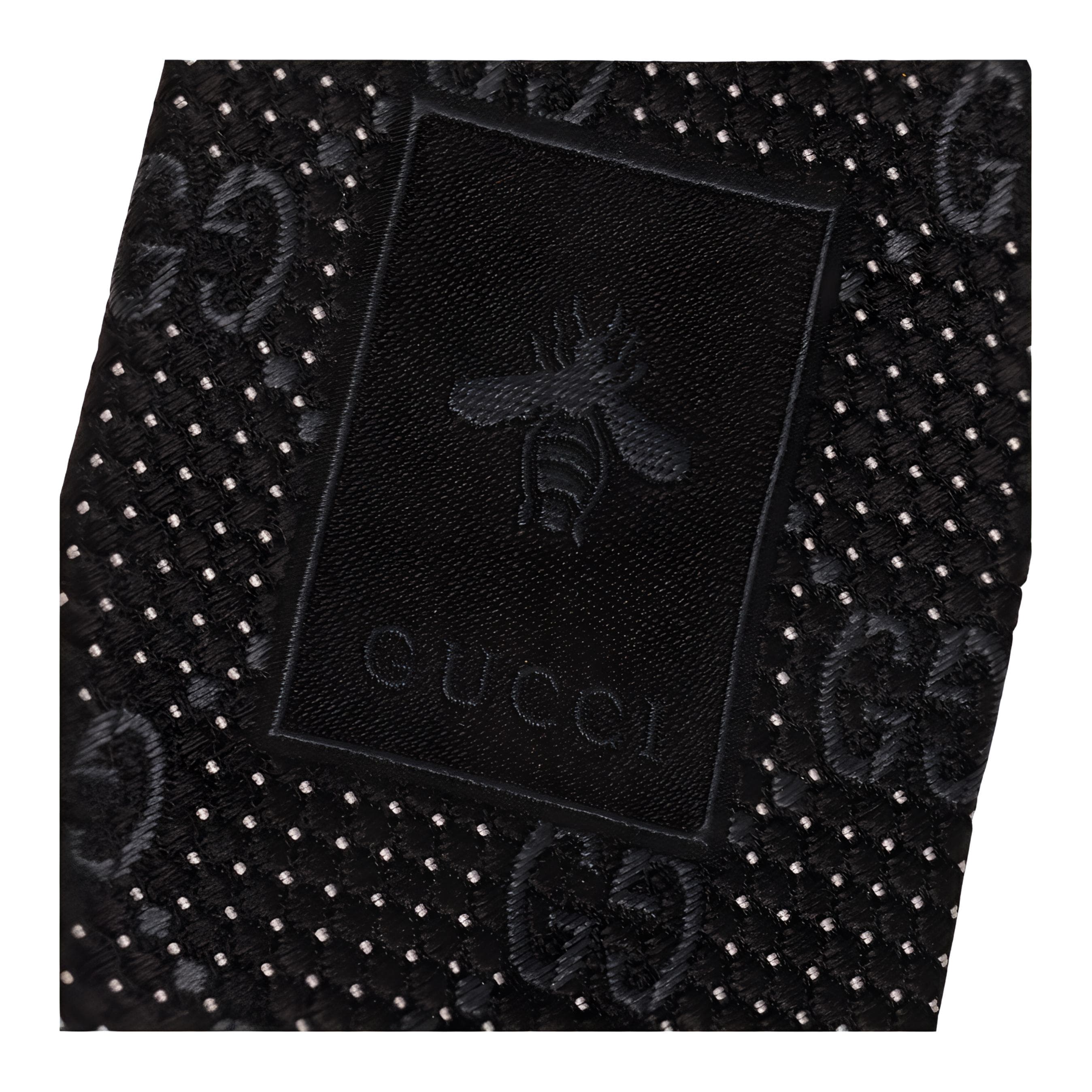 Мужские шелковые галстуки GUCCI Mulberry, черные