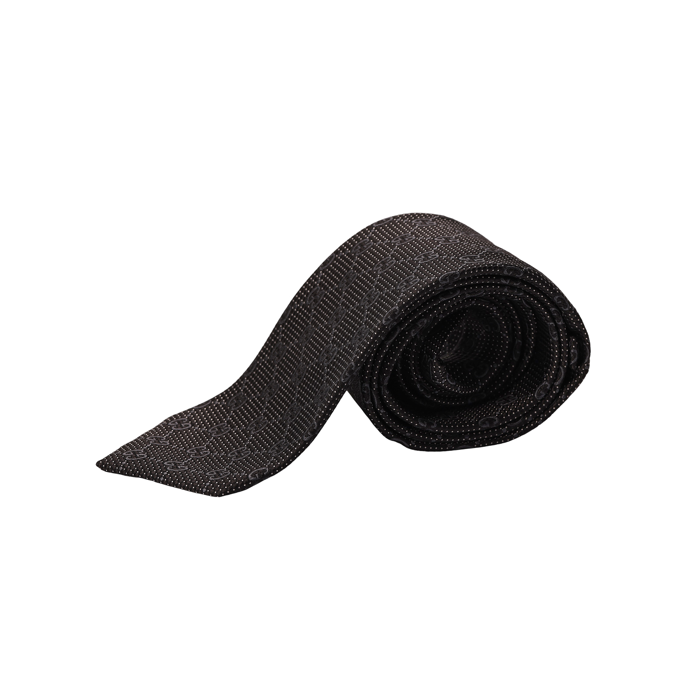 Мужские шелковые галстуки GUCCI Mulberry, черные