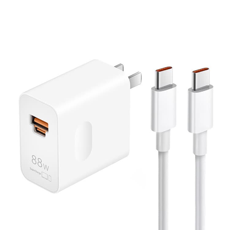 Совместимость супербыстрого зарядного устройства IBOANN 88 Вт для Huawei Mate 60 Pro/P40/30/50 Pro, Honor 11, кабеля, комплекта зарядных устройств Nova 89