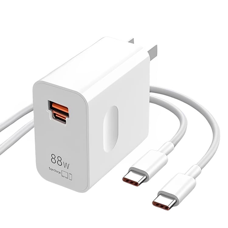 Совместимость супербыстрого зарядного устройства IBOANN 88 Вт для Huawei Mate 60 Pro/P40/30/50 Pro, Honor 11, кабеля, комплекта зарядных устройств Nova 89