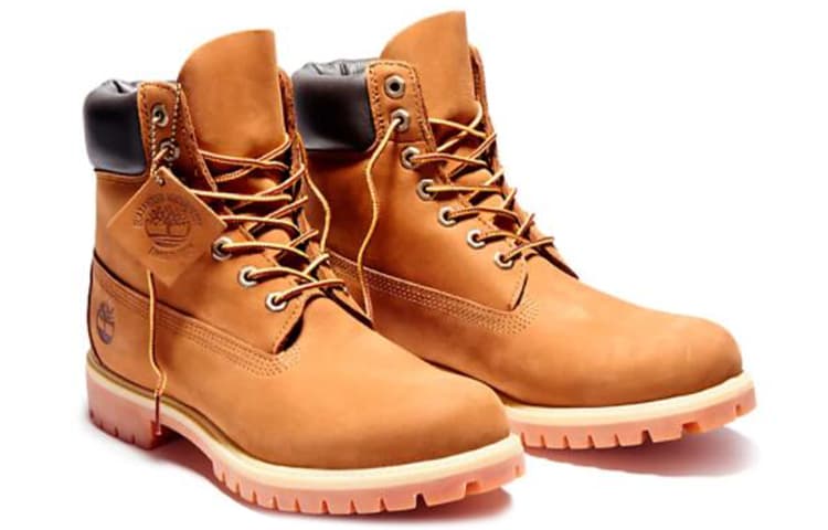 Ботинки премиум-класса Timberland Icon 6 дюймов, оранжевые