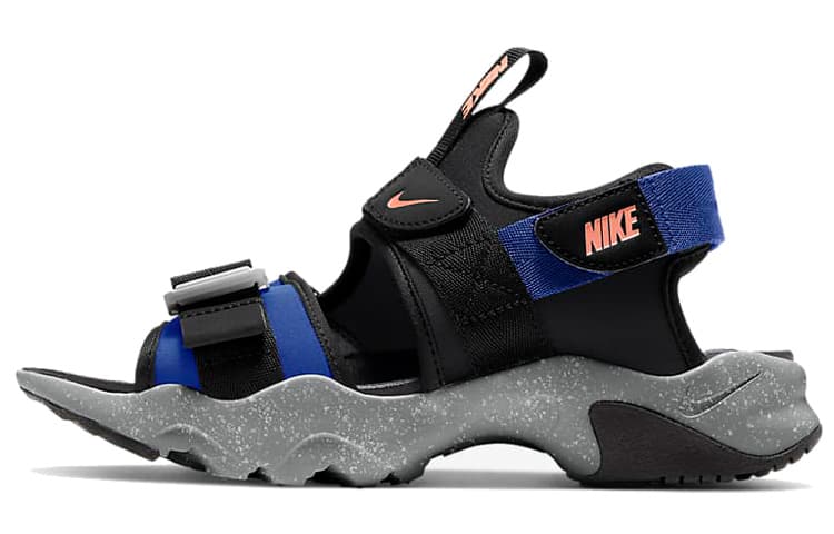 Nike Canyon Sandal 'Black Hyper Blue' Women's
