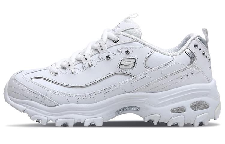 Skechers D Lites Silver/White Women's