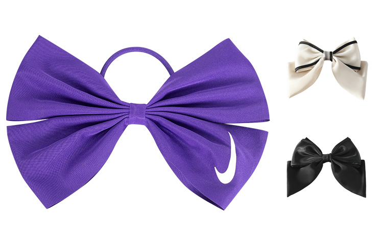 Ремешки для волос Nike женские фиолетовые/белые