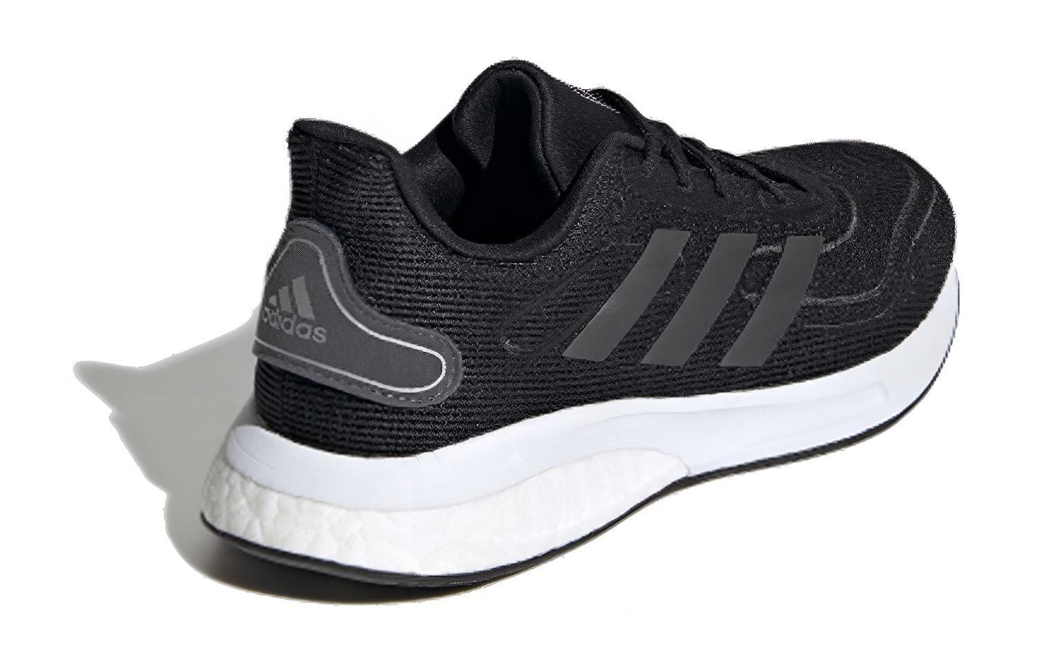 Adidas Galaxar Supernova J Нескользящие и дышащие низкие детские кроссовки Черные Серые Подростки