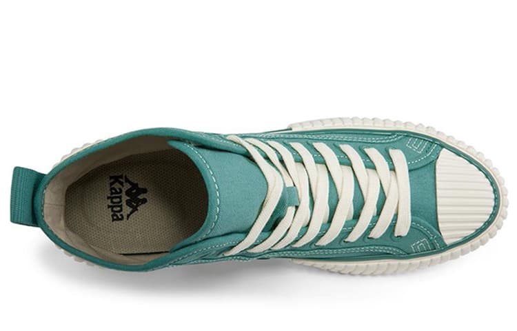 Kappa Износостойкие и легкие парусиновые туфли с высоким берцем унисекс, синие