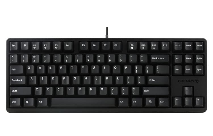 CHERRY G80 3000S TKL Wired Connection 88 Keys Mechanical Game Black Keyboards