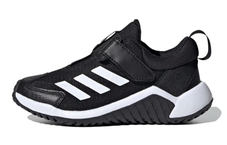 Adidas 4Uture Sport AC K Anti-Slip Wear-Resistant Low-Top Running Shoes Black White Kids'
