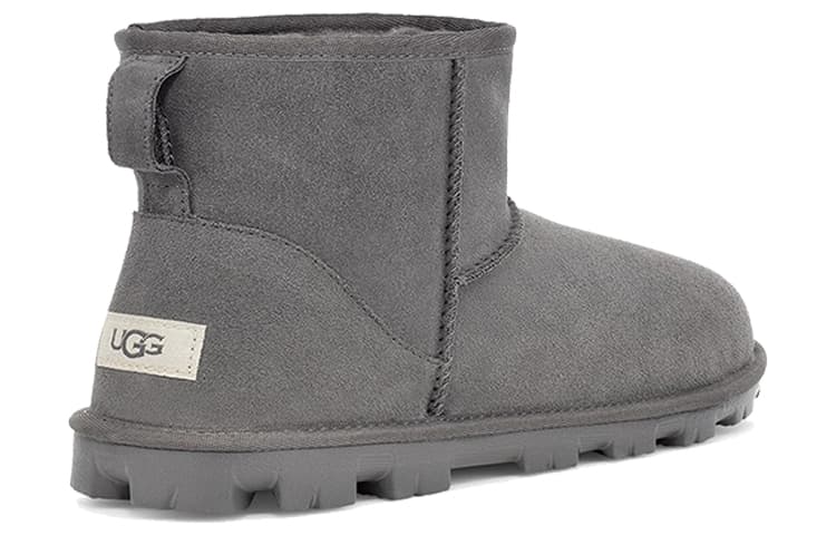 Классические серые женские UGG Essential Mini на флисовой подкладке