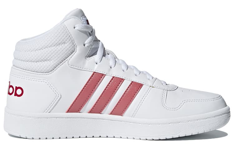 Женские обручи Adidas Hoops 2.0 Mid, белые, фиолетовые, красные