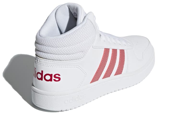 Женские обручи Adidas Hoops 2.0 Mid, белые, фиолетовые, красные