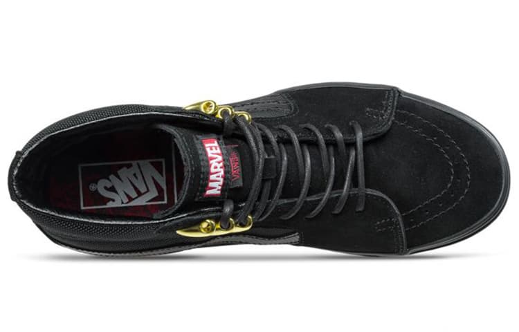 Vans Marvel X Vans SK8 HI «Черная Пантера»