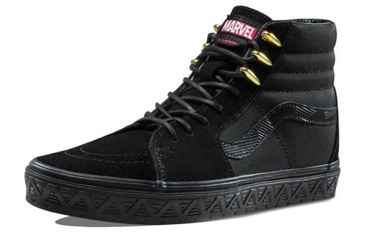 Vans Marvel X Vans SK8 HI «Черная Пантера»