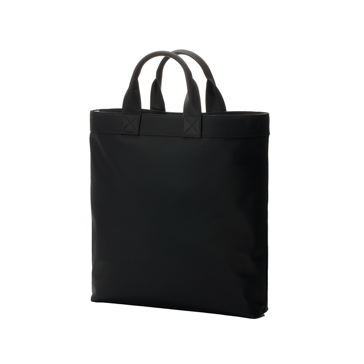 Нейлоновая большая сумка с логотипом Burberry, черная