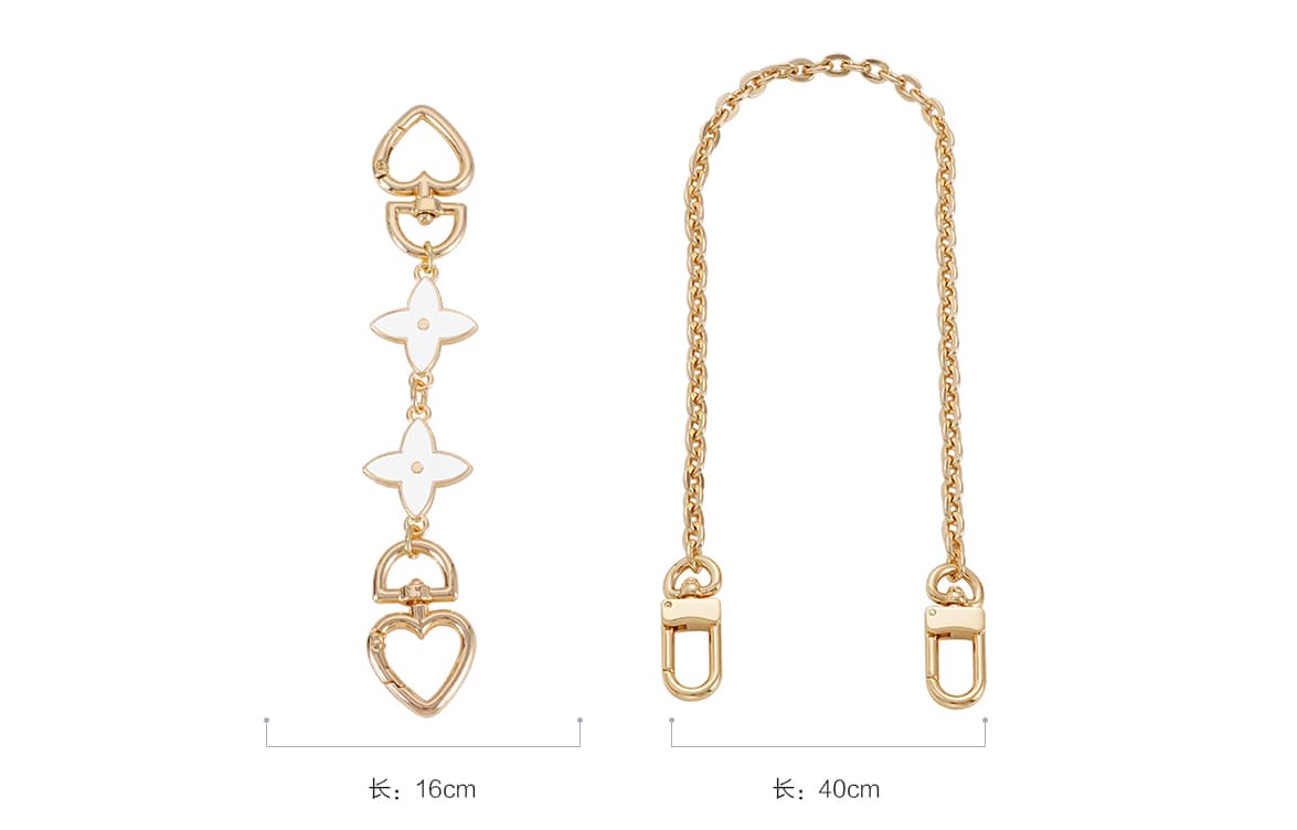 Женская металлическая декоративная цепочка Kim Yeon sha золотого тона