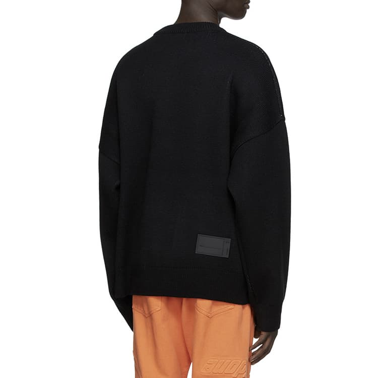 WE11DONE Джемпер интарсии с логотипом