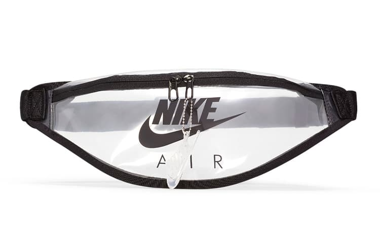 Nike Heritage Polyurethane Sling Bag, Fanny Pack Regular Unisex Transparent