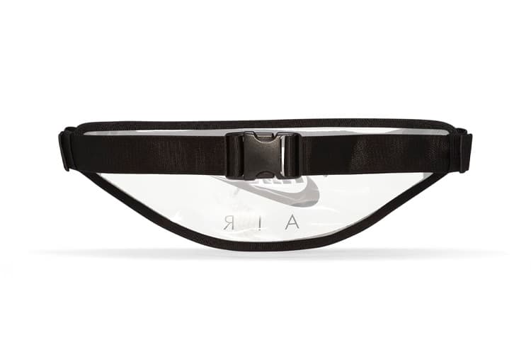 Сумка-слинг из полиуретана Nike Heritage, поясная сумка, стандартная, унисекс, прозрачная
