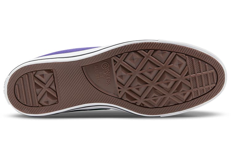 Конверсы Chuck Taylor All Star, зеленый, красный, фиолетовый