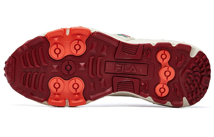 FILA Ravagement Амортизирующие дышащие легкие повседневные туфли с низким берцем женские бежевые