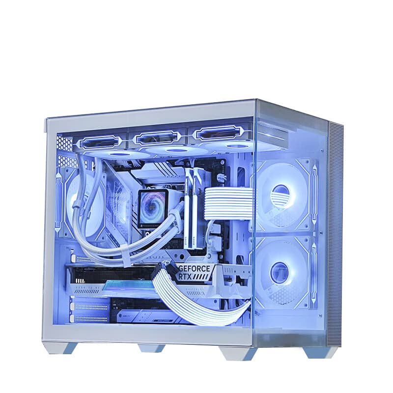 Игровой компьютер ASUS для киберспорта в комнате с видом на океан Tower Core I5 ​​13400F/14600KF/14700KF