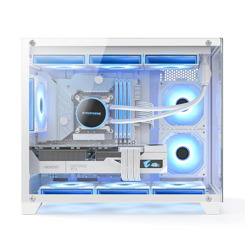 Игровой компьютер ASUS для киберспорта в комнате с видом на океан Tower Core I5 ​​13400F/14600KF/14700KF